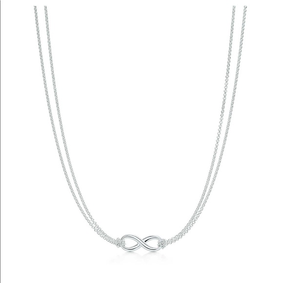 100% AUTHENTIC Tiffany & Co. Infinity Pendant - Picture 1 of 2